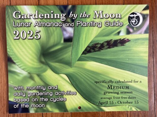 Gardening by the Moon 2025 Medium Season Wall Calendar