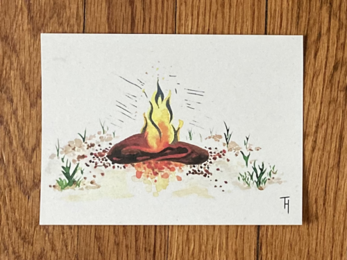 Spring Fire Digital Print